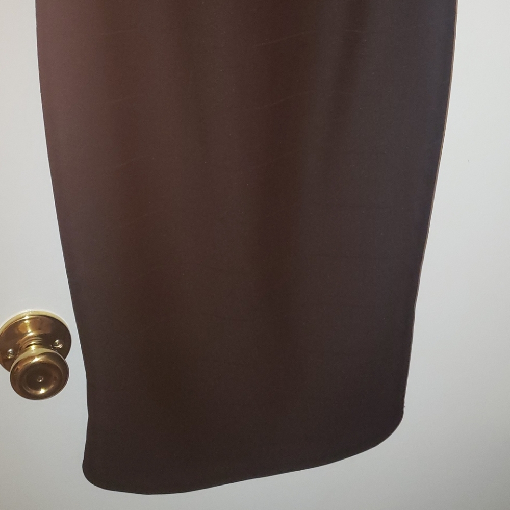 Black Ribbed Bodycon Dress - Picture 3 of 7